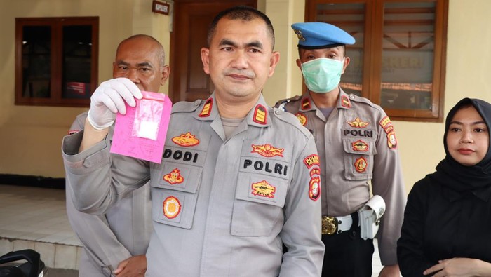 Polisi menangkap residivis narkoba (dok. istimewa)