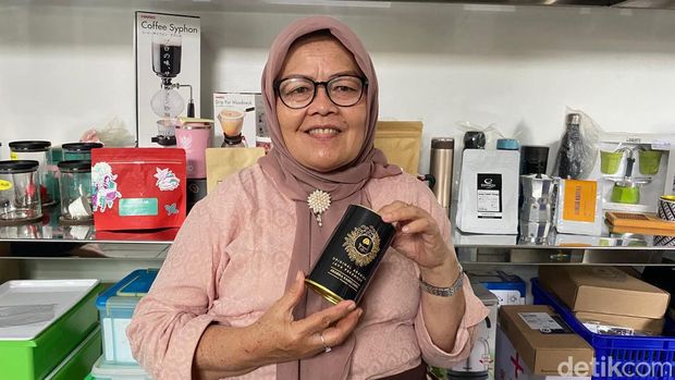 Proses pengolahan kopi Wanoja.
