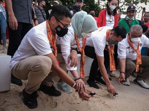 Lepas 200 Tukik, Sandiaga Buka Likupang Tourism Festival 2022
