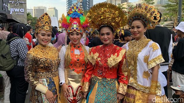 Suasana CFW Sabtu (30/7/2022) malam