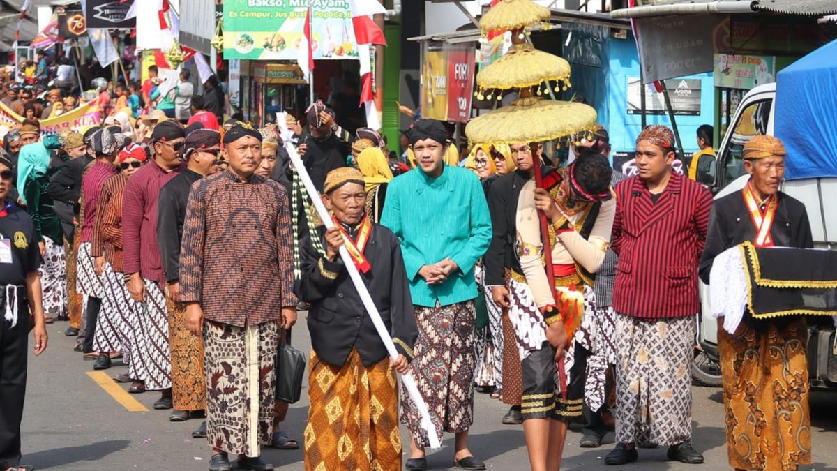 Masyarakat Dongko Trenggalek Gelar Upacara Adat Ngitung Batih