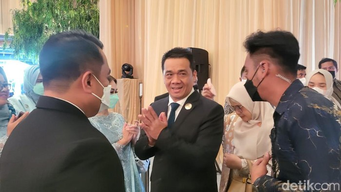 Wagub DKI Ahmad Riza Patria hadir resepsi pernikahan hari kedua putri Anies Baswedan