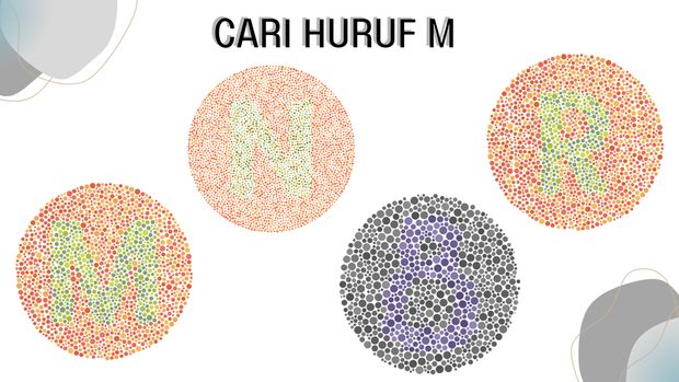 asah otak Tes Buta Warna, Pastikan Kamu Tak Salah Jawab!