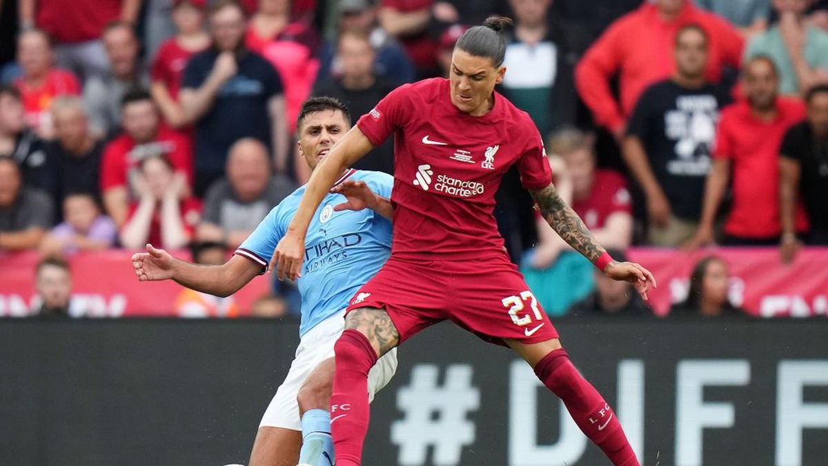 Link live streaming Liverpool vs Manchester City malam ini (Getty Images)