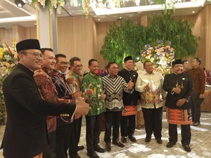 Giliran Anggota DPRD DKI hingga Artis Jadi Tamu Resepsi Putri Anies