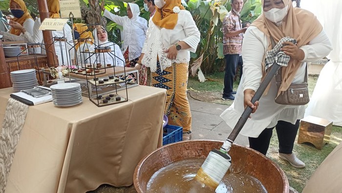 Jajanan khas betawi di resepsi pernikahan putri Anies Baswdan
