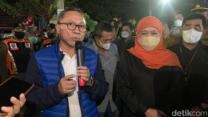 Mendag Sidak di Pasar Keputran Surabaya