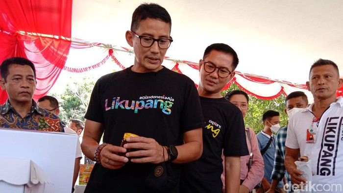 Menparekraf Sandiaga Uno.