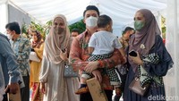 Selain Shireen, pasangan selebriti Zaskia Sungkar dan Irwansyah menghadiri acara ini. 