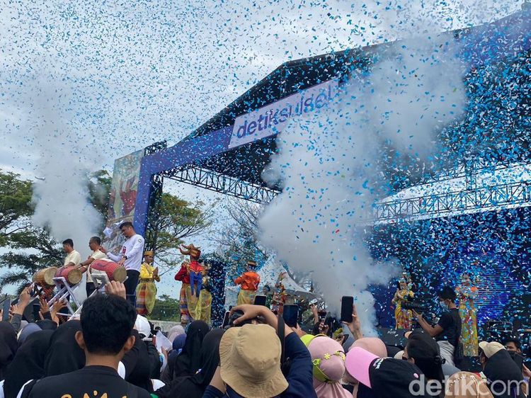 Potret Keseruan Launching detikSulsel di TSM Makassar
