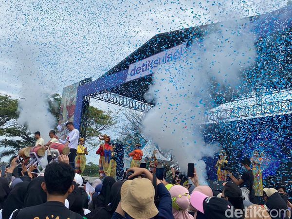 Potret Keseruan Launching detikSulsel di TSM Makassar