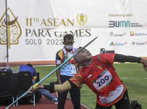Atlet Lempar Lembing RI Raih Emas ASEAN Para Games 2022