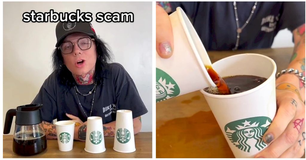 Pria Ini Bandingkan 3 Ukuran Gelas Starbucks, Ini Hasilnya