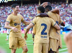 Lewandowski sudah tampil di laga pramusim Barcelona selama. (Foto: Icon Sportswire via Getty Images/Icon Sportswire)