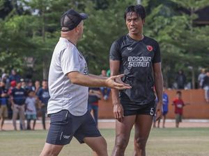 Bernardo Takjub Latihan PSM Dapat Suntikan Semangat Suporter Meski Hujan