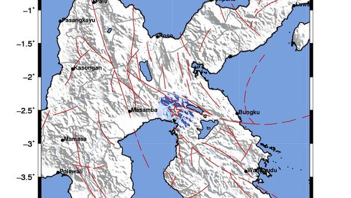 Gempa Luwu Timur.