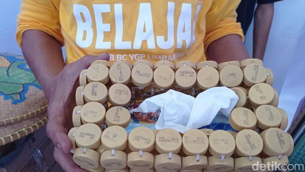 Hasil kreasi siswa SLB BC YGP Garut.