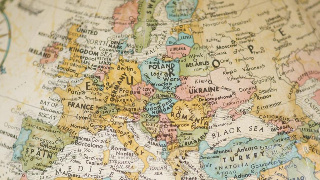 Luas Benua Eropa Beserta Letak Astronomis dan Batas-batasnya