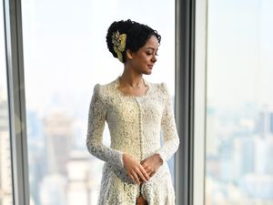 Detail Kebaya Pengantin Mutiara Baswedan Diungkap Desainer Didiet Maulana