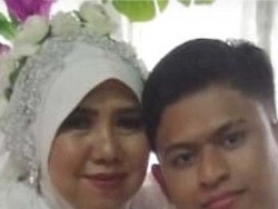 Foto Mesra Viral Ibu Kos Menikah dengan Anak Kosnya, Beda Usia 24 Tahun
