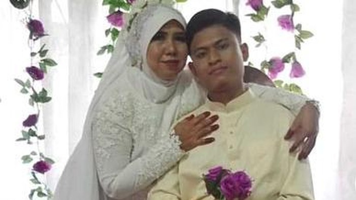 Kisah pasangan beda usia viral di media sosial. Kisah pasangan beda usia viral di media sosial.