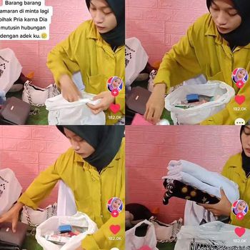 Kisah wanita yang batal lamaran, pihak pria membatalkan sepihak dan ingin meminta kembali barang-barang seserahan.