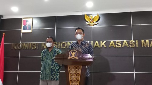 Konferensi pers Komnas HAM (Anggi-detikcom)