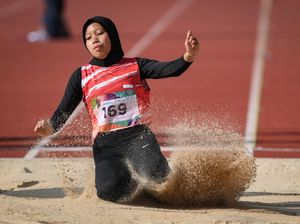 Aksi Karisma Evi, Pelompat Jauh yang Raih Perak ASEAN Para Games 2022
