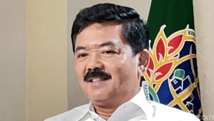 Menteri ATR/BPN Hadi Tjahjanto saat melakukan wawancara khusus bersama tim Blak-blakan detikcom