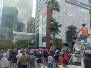 Demo di Depan KPK, LPM Tuntut Indodax Diusut