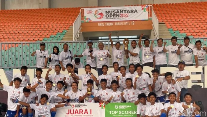 Persib U-16 juara Nusantara Open