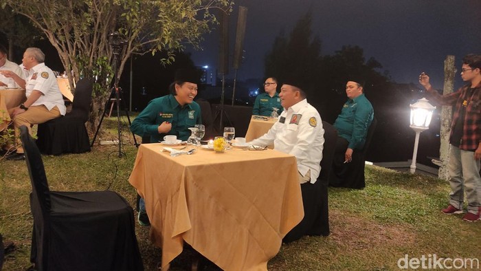 Pertemuan PKB dan Gerindra Jateng di Semarang, Minggu (31/7/2022).