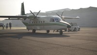 Pesawat NC212i tersebut rencananya akan melakukan Final Acceptance oleh Department of Royal Rainmaking and Agricultural Aviation (DRRAA) Thailand, pada tanggal 04 Agustus 2022 yang akan disaksikan langsung oleh Duta Besar RI untuk Kerajaan Thailand, Rachmat Budiman. Foto: Dok. PTDI