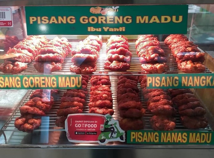 Pisang goreng madu