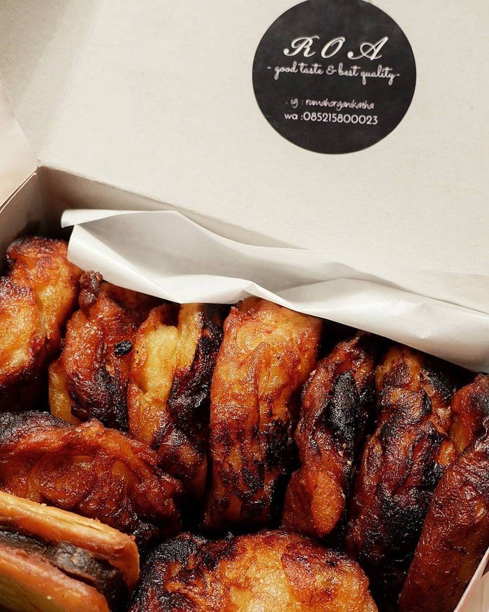 Pisang goreng madu