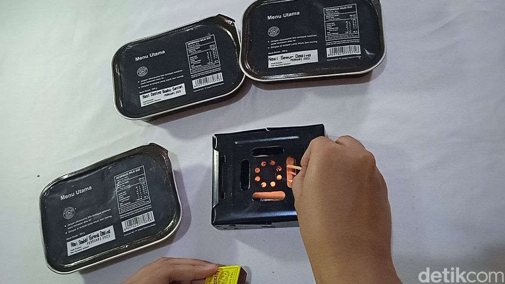 Cicip Semur Daging  hingga Sambal Goreng Ransum TNI dan POLRI, Begini Rasanya