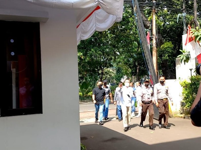 Suasana di Komnas HAM, Senin (1/8)-Anggi/detikcom