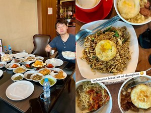 Datang ke Indonesia, Uncle Roger Cicip Nasi Padang hingga Martabak