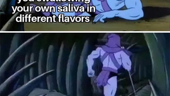 Lolipop pada dasarnya adalah saliva yang kamu telan sendiri dan memiliki rasa yang berbeda. Wait, what?! Foto: Science Memes via Bored Panda