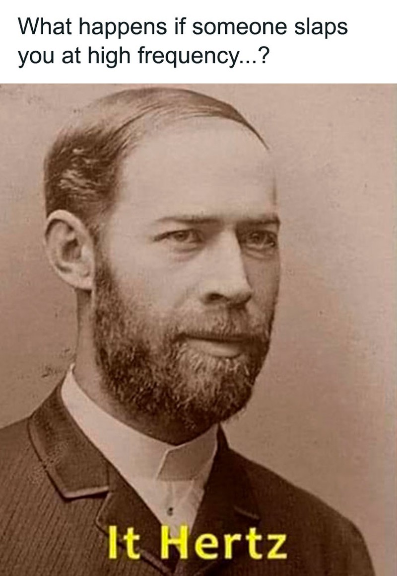 Henry Hertz, fisikawan yang membuktikan bahwa gelombang elektromagnetik merambat melalui udara dan menciptakan mekanika kontak.