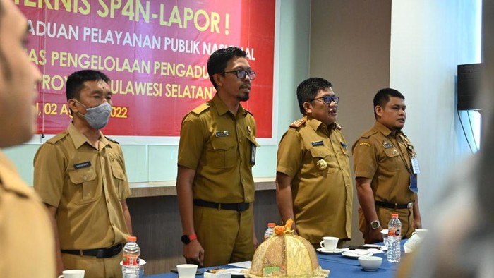 Diskominfo Sulsel menggelar bimtek di Hotel Gammara, Makassar.