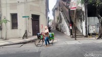 Jalan Gula berada di Kelurahan Bongkaran, Kecamatan Pabean Cantian/Foto: Deny Prastyo Utomo/detikJatim