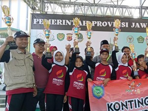 Kabupaten Indramayu Raih Juara Ke-3 dalam PORSADIN Jabar 2022