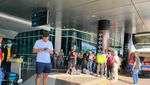 Suasana Bandara Komodo Labuan Bajo dalam Keadaan Tanggap Darurat