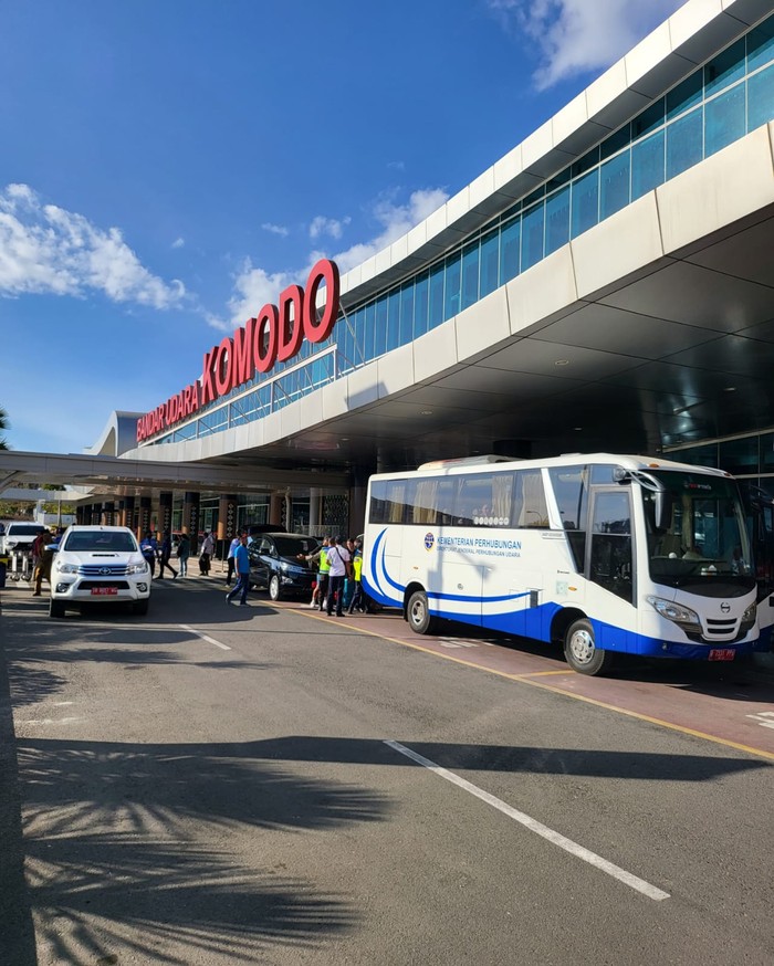 Keadaan di Bandara Internasional Komodo Labuan Bajo