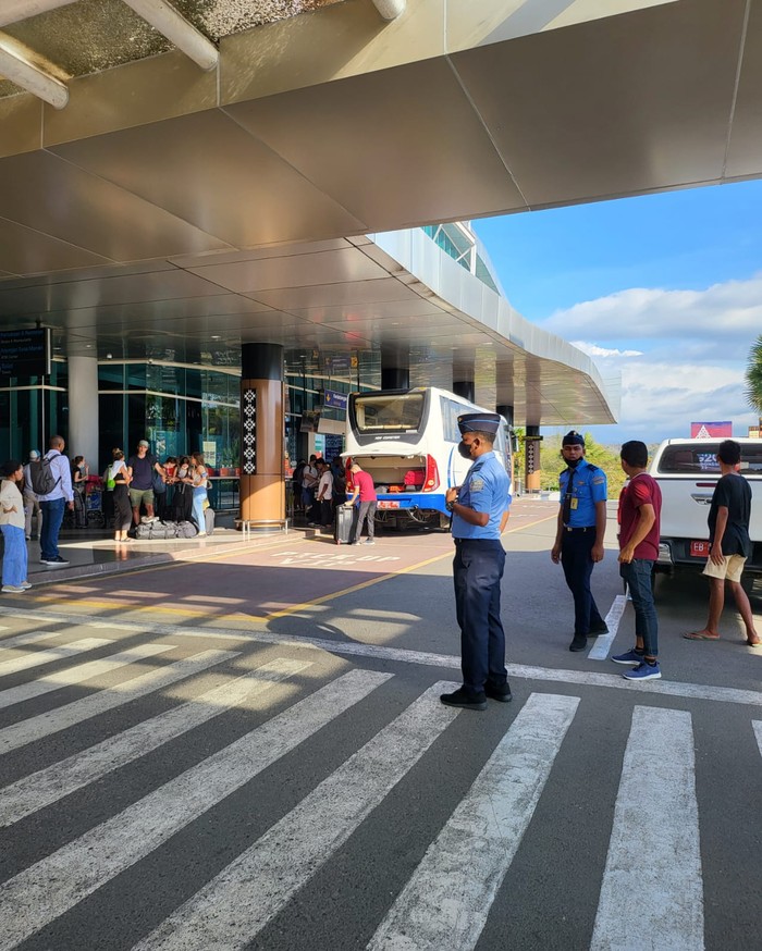 Keadaan di Bandara Internasional Komodo Labuan Bajo