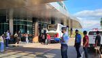 Suasana Bandara Komodo Labuan Bajo dalam Keadaan Tanggap Darurat