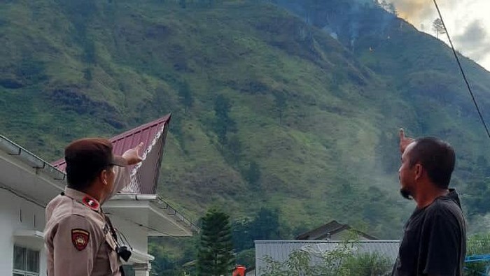 Kebakaran di Simalungun