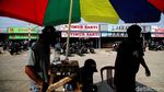 Begini Suasana Penampungan Sementara Pasar Citayam