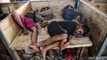 Begini Suasana Penampungan Sementara Pasar Citayam